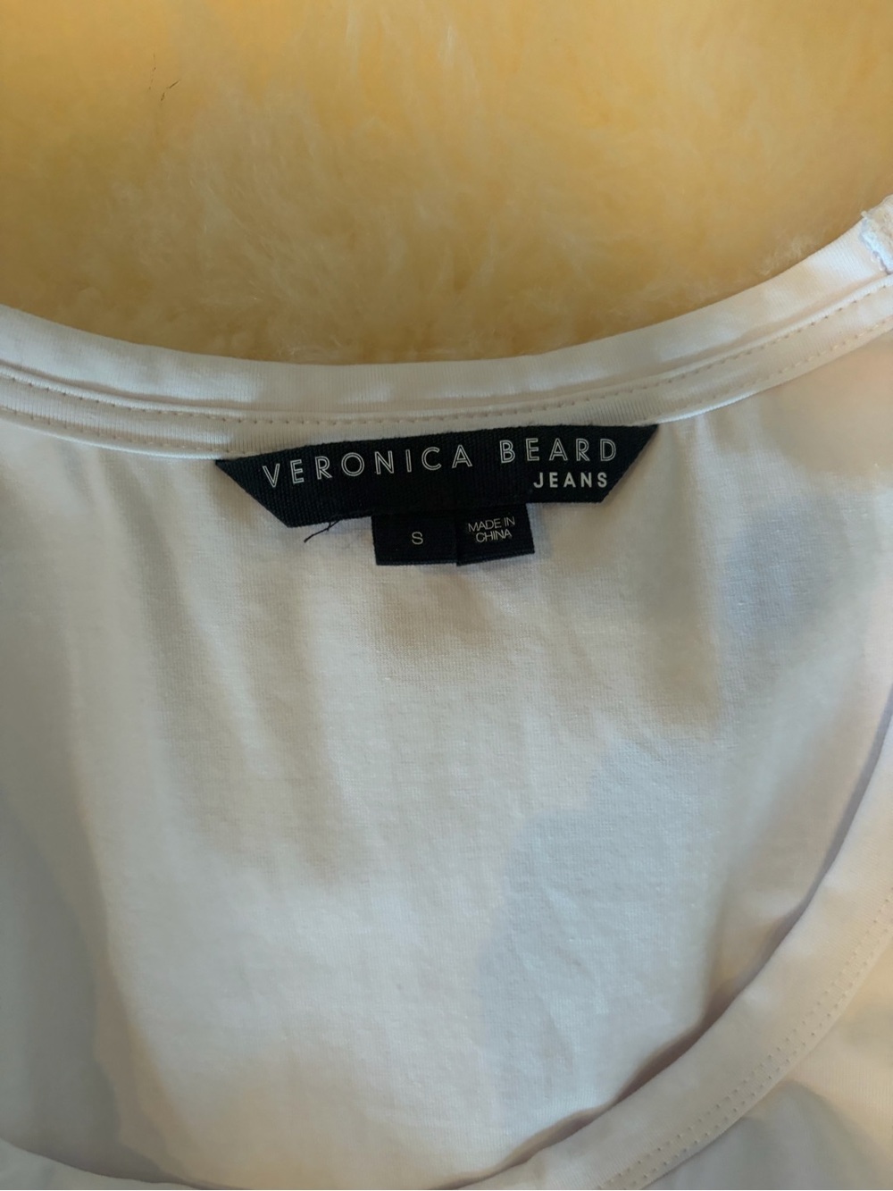 Veronica Beard Blue and White Striped Ruffle Wrap Mini Skirt - Picture 5 of 6